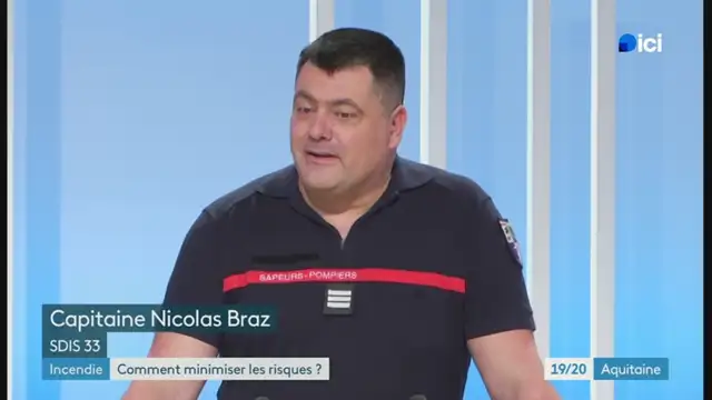 19/20 - F3 Aquitaine - 02-01-2025 , Incendie