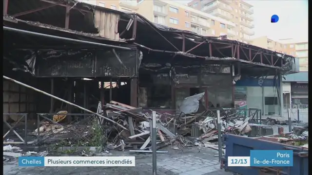 12/13- F3 Paris ile de France - 04-01-2025 , Incendie