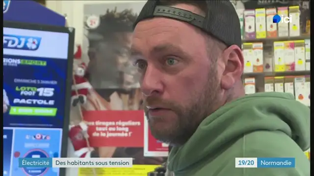 19/20 - F3 Normandie - 04-01-2025 , problèmes électriques