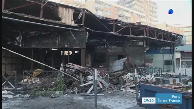 19/20 - F3 Paris ile de France - 04-01-2025 , Incendie