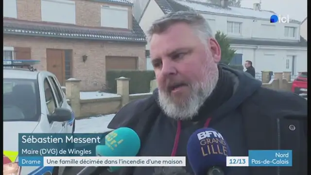 12/13 - F3 Nord pas de Calais - 13-01-2025 , Incendie