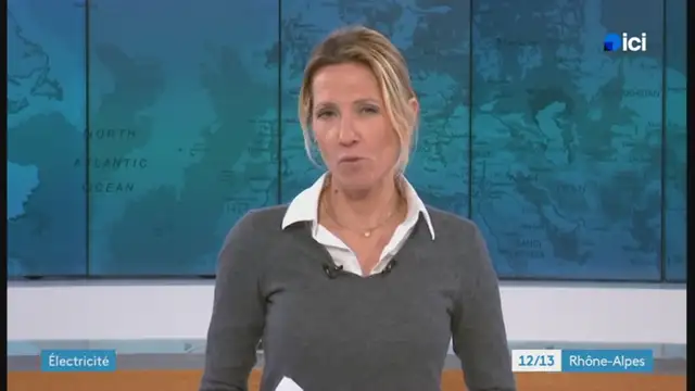 12/13 - F3 Rhone Alpes - 16-01-2025 électricité