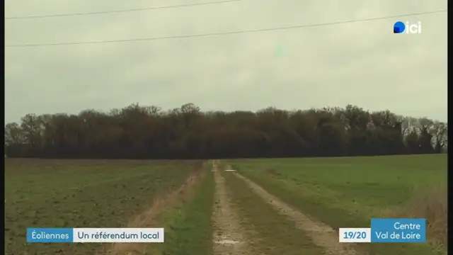 19/20 - F3 Centre val de Loire - 26-01-2025 , éoliennes