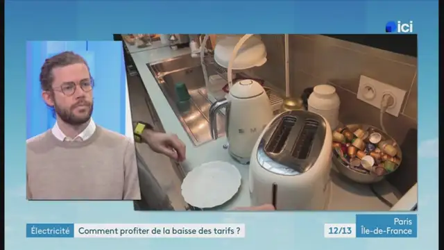 12/13 - F3 Paris ille deFrance - 30-01-2025 , énergie