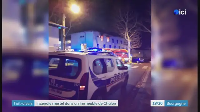 19/20 - F3 Bourgogne - 12-02-2025 , Incendie