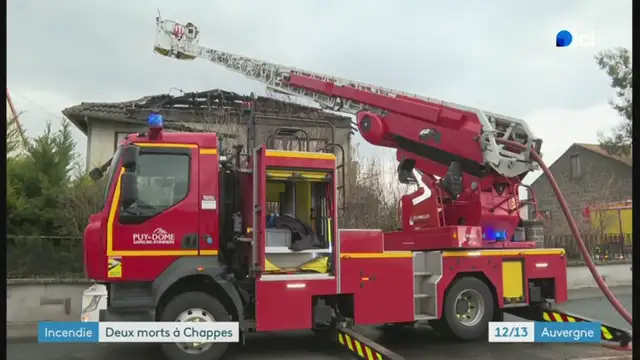 12/13 - F3 Auvergne - 13-02-2025 , Incendie