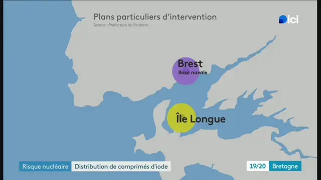 19/20 - F3 Bretagne - 21-02-2025 , Pastilles d'iodes