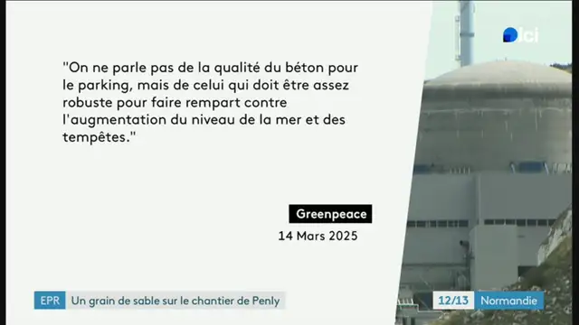 12/13 - F3 Normandie - 15-03-2025 , Nucléaire