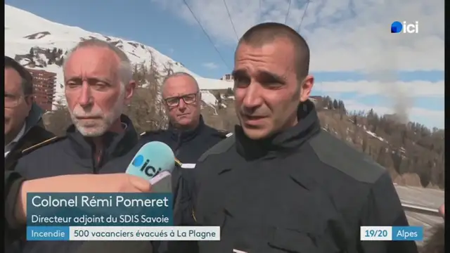 19/20 - F3 Alpes - 09-04-2025 , Incendie