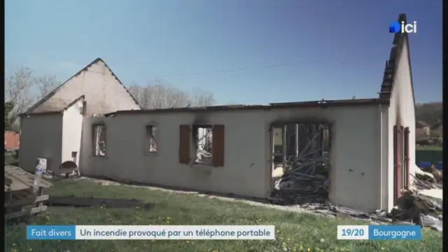 19/20 - F3 Bourgogne - 10-04-2025 , Incendie